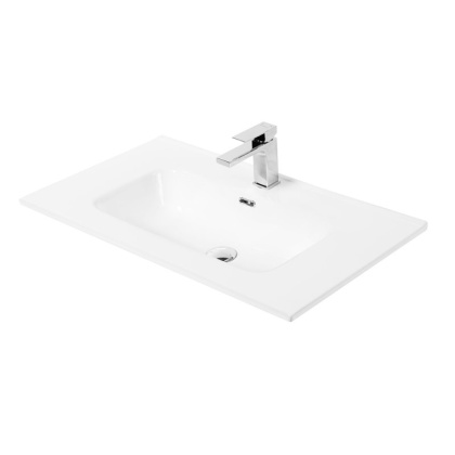 Тумба с раковиной подвесная BelBagno ETNA-H60 80 Rovere Moro, раковина белая Тумба с раковиной подвесная BelBagno ETNA-H60 80 Rovere Moro, раковина белая