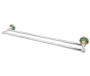 Штанга для полотенец Diemel двойная, 67х6х13 см, хром, K-2240