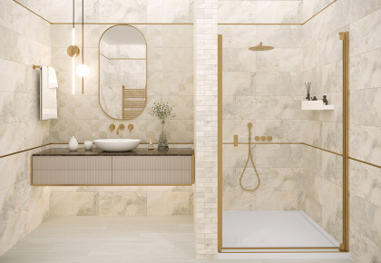 Arno Мозаика бежевый 29,2х36,5