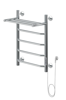 Полотенцесушитель электрический Aquanet Fiona 60х50 Тэн справа, с полкой Полотенцесушитель электрический Aquanet Fiona 60х50 Тэн справа, с полкой