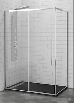 Душевой уголок RGW SV-42 32324274-11 140 х 70 см прямоугольный, хром