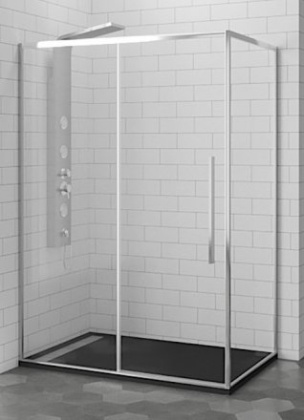Душевой уголок RGW SV-42 32324274-11 140 х 70 см прямоугольный, хром
