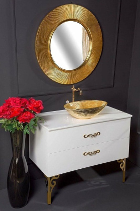 Зеркало SHINE золото глянец с подстветкой d82 528-G light Boheme Зеркало SHINE золото глянец с подстветкой d82 528-G light Boheme