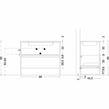 Консоль LOFT 100 893-100 Boheme