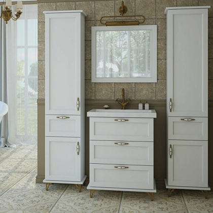 Пенал напольный Bali Classic правосторонний (ШхВхГ) 428х2000х350