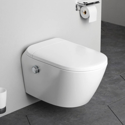 CCC301700SC Sensation подвесной унитаз с интегрированным электронным биде TouchReel