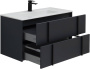 Тумба под раковину Allen Brau Reality 90 1.32006.AM антрацит матовый
