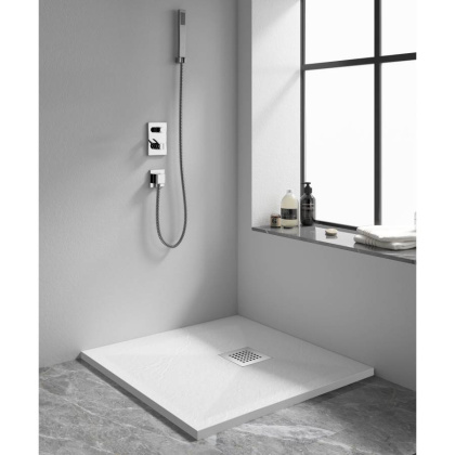 Душевой поддон квадрат STONE TRAY-W  800x800