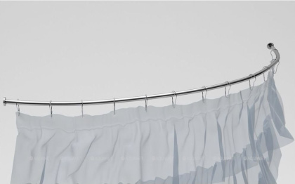 Карниз для ванны Aquanet Augusta полукруглый 170x90