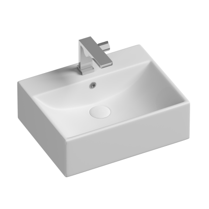 Умывальник чаша накладная прямоугольная Element 500*410*160мм Умывальник чаша накладная прямоугольная Element 500*410*160мм