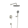 RELAX-DSET-IN Душевой комплект встраиваемый (смеситель встраиваемый, верхний душ, ручной душ со шлангом, штуцер с держателем), сатин RELAX-DSET-IN Душевой комплект встраиваемый (смеситель встраиваемый, верхний душ, ручной душ со шлангом, штуцер с держателем), сатин