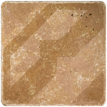 Натуральный травертин, ORNAMENT №5 10x10, Toscana Натуральный травертин, ORNAMENT №5 10x10, Toscana