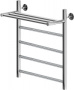 Полотенцесушитель водяной Aquanet Mauro 600x500 с полкой