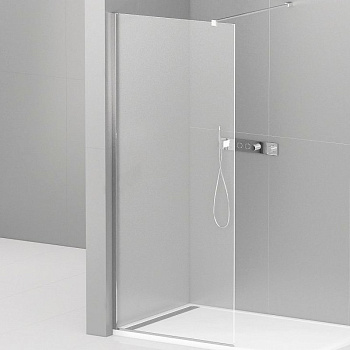 LIBERTA-L-1-140-120-C-Cr Душевая перегородка с односторонним входом 1400x1200x1950 мм