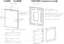 Зеркальный шкаф для ванной комнаты SANCOS  Cube 600х140х800 с подсветкой, арт.CU600