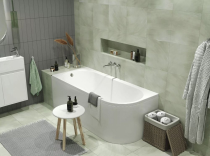 Акриловая ванна 1Marka Alisa 170х75 L 01али1775л