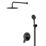 FB85A1RH22 X-Joy, набор: Смеситель д/в/душа, верхний душ 220 мм, держатель д/верхн.душа, душ.набор (ручн