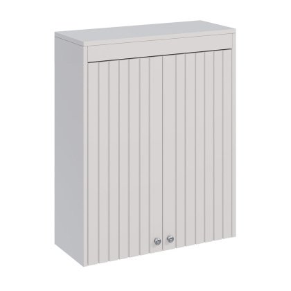 Шкаф Lemark ROMANCE 60см подвесной, 2-х дверный, цвет корпуса, фасада: Белый глянец