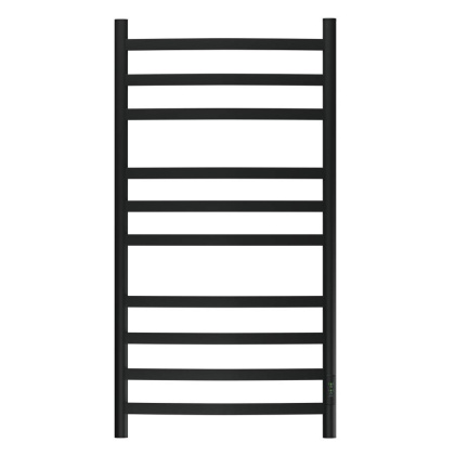 Полотенцесушитель электрический Point Антея PN17850B П10 500x1000, диммер справа, черный Полотенцесушитель электрический Point Антея PN17850B П10 500x1000, диммер справа, черный