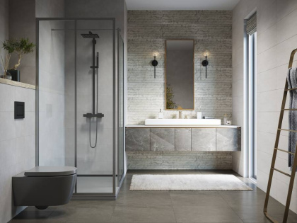 Декор Chiron B grey 01 25х60 Декор Chiron B grey 01 25х60
