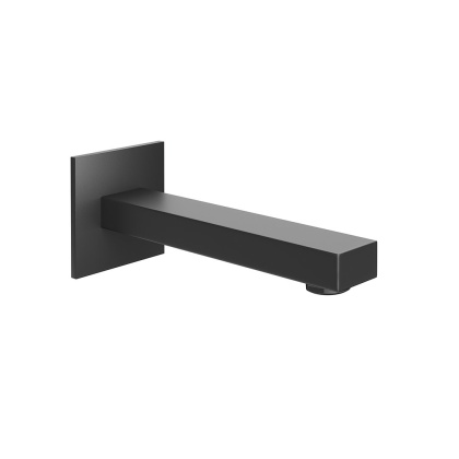 Настенный излив FUTURA, матовый черный