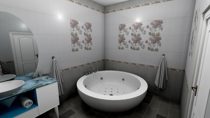 Панно VT\A162\2x\6397 Ломбардиа 50*40*8 (уп\4 комплекта), шт