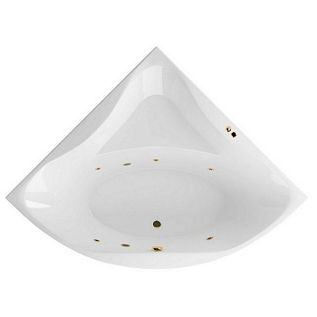 Ванна EXCELLENT Glamour 150x150 "SOFT" (золото)  Ванна EXCELLENT Glamour 150x150 "SOFT" (золото)