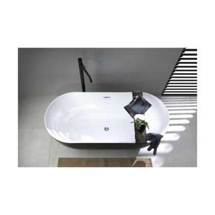 Акриловая ванна Aquanet Delight 170x78 черный матовый Акриловая ванна Aquanet Delight 170x78 черный матовый