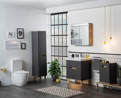 Комплект напольного унитаза Sento Rim-ex back to wall, сиденье тонкое микролифт, механизм 3/6 л Комплект напольного унитаза Sento Rim-ex back to wall, сиденье тонкое микролифт, механизм 3/6 л