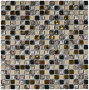Мозаика стеклянная с камнем Space (чип 8*15*15) 300*300(11шт-0.99м2), м2