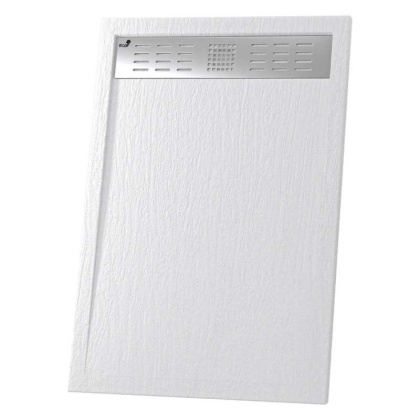 Душевой поддон RGW STМ-158W 80 x 150 см, искусственный камень, прямоугольный, белый, 14202815-01