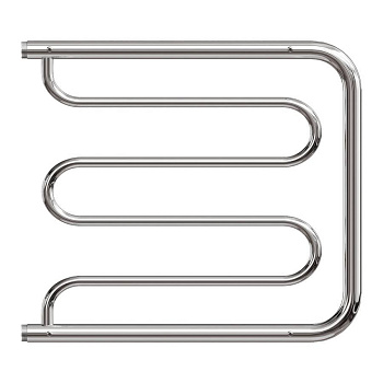 Полотенцесушитель водяной Point PN25666P 600x600 Фокстрот с полкой, хром Полотенцесушитель водяной Point PN25666P 600x600 Фокстрот с полкой, хром