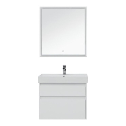 Мебель для ванной Aquanet Nova Lite 75 белый (2 ящика)
