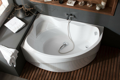 Акриловая ванна Aquanet Jamaica 160x100 L (с каркасом) Акриловая ванна Aquanet Jamaica 160x100 L (с каркасом)