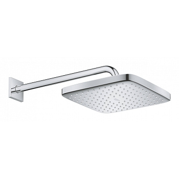 Душ верхний вид струи Grohe Tempesta 250 CUBE 1, хром (26682000)