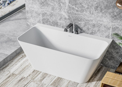 Ванна из искусственного камня Solid Surface 1700x800x600, CEZARES CZR-LINER-170-80-60-SSB Ванна из искусственного камня Solid Surface 1700x800x600, CEZARES CZR-LINER-170-80-60-SSB