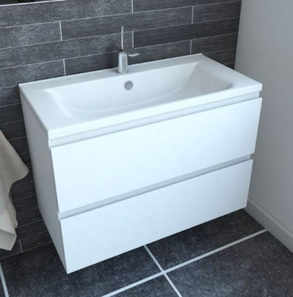 Комплект мебели Bali 800х450 подвесной 2 ящика (ШхГхВ) 798х446х607