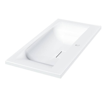 Раковина VCB-3M900W из искусственного камня, цвет белый Раковина VCB-3M900W из искусственного камня, цвет белый