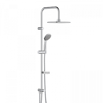 974200063_xxx Palace Evo, душ система: верх. душ 260*190, ручн. душ d 100 мм, 1 режим, переключатель