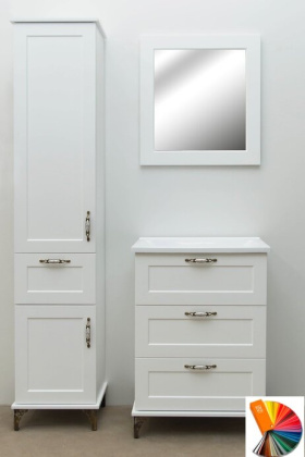 Тумба напольная под умывальник Bali Classic 750х450 3 ящика (ШхГхВ) 750х446х880