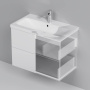 База под раковину подвесная, 58х75х42 см, белая, M90FHX07522WG