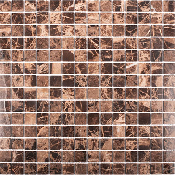 Мозаика, нат. мрамор, DARK EMPERADOR POLISHED 20х20, Classic Мозаика, нат. мрамор, DARK EMPERADOR POLISHED 20х20, Classic