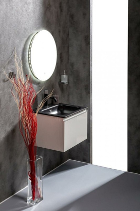 Тумба без раковины Vallessi 60*46см WHITE, 1 полка 837-060-W Boheme