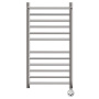 Полотенцесушитель электрический Point Аврора PN10158SPE П11 500x800 с полкой левый/правый, хром Полотенцесушитель электрический Point Аврора PN10158SPE П11 500x800 с полкой левый/правый, хром