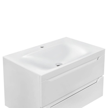 Раковина VCB-1F800W из искусственного камня, цвет белый Раковина VCB-1F800W из искусственного камня, цвет белый