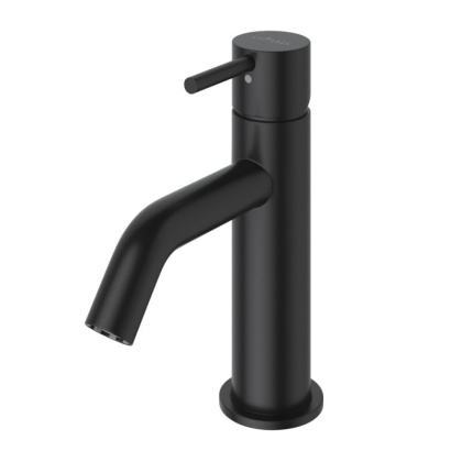 LEAF-LSM2-L-GM Смеситель для раковины однорычажный, с донным клапаном, исполнение Gunmetal PVD