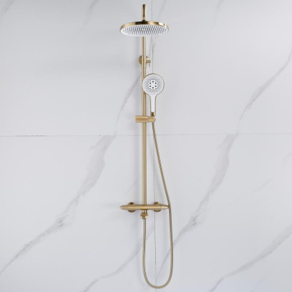 Душевая стойка с термостатом ROSE R39G R3936G