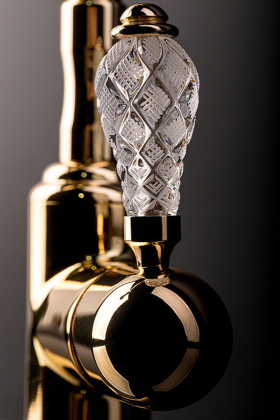 Смеситель для ванны VOGUE CRYSTAL, бронза_Комплект Смеситель для ванны VOGUE CRYSTAL, бронза_Комплект