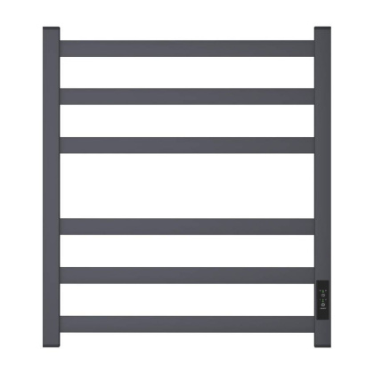 Полотенцесушитель электрический Point Меркурий PN83856GR П6 500x600, диммер справа, графит премиум Полотенцесушитель электрический Point Меркурий PN83856GR П6 500x600, диммер справа, графит премиум