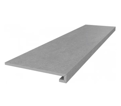 Ступень клееная Фондамента серый светлый 33x119,5x0,9